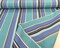 1 Yard Stripe Dolce Oasis Blue Teal Outdoor Performance Upholstery Fabric 54 Inch Width
